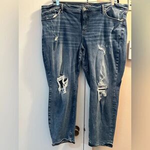 Torrid distressed jeans